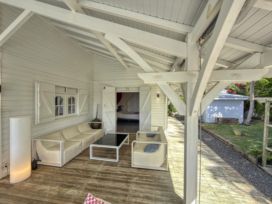 13.Location Villa piscine vue mer Sainte Anne Guadeloupe_Terrasse vue mer